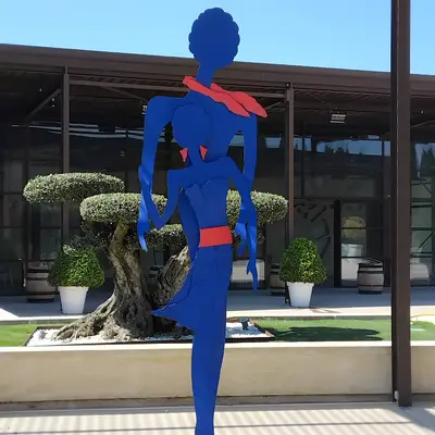 Visite incontournable en Provence : exposition permanente d'art contemporain au Domaine Tourbillon, à Lagnes