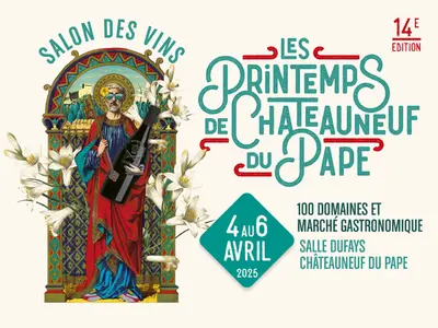 Der Frühling Chateauneuf du Pape