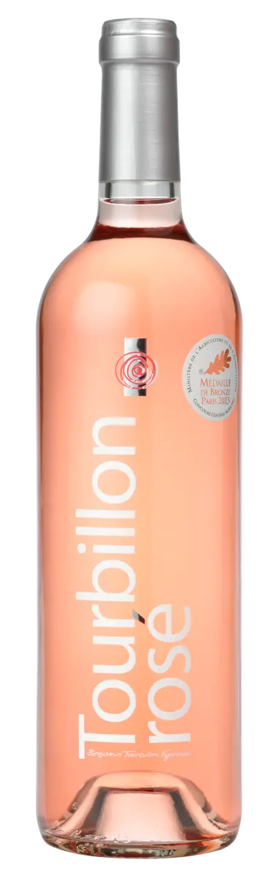 Côtes-du-Rhône Rosé Domaine Tourbillon – Grenache, Syrah, Cinsault sur terroir calcaire