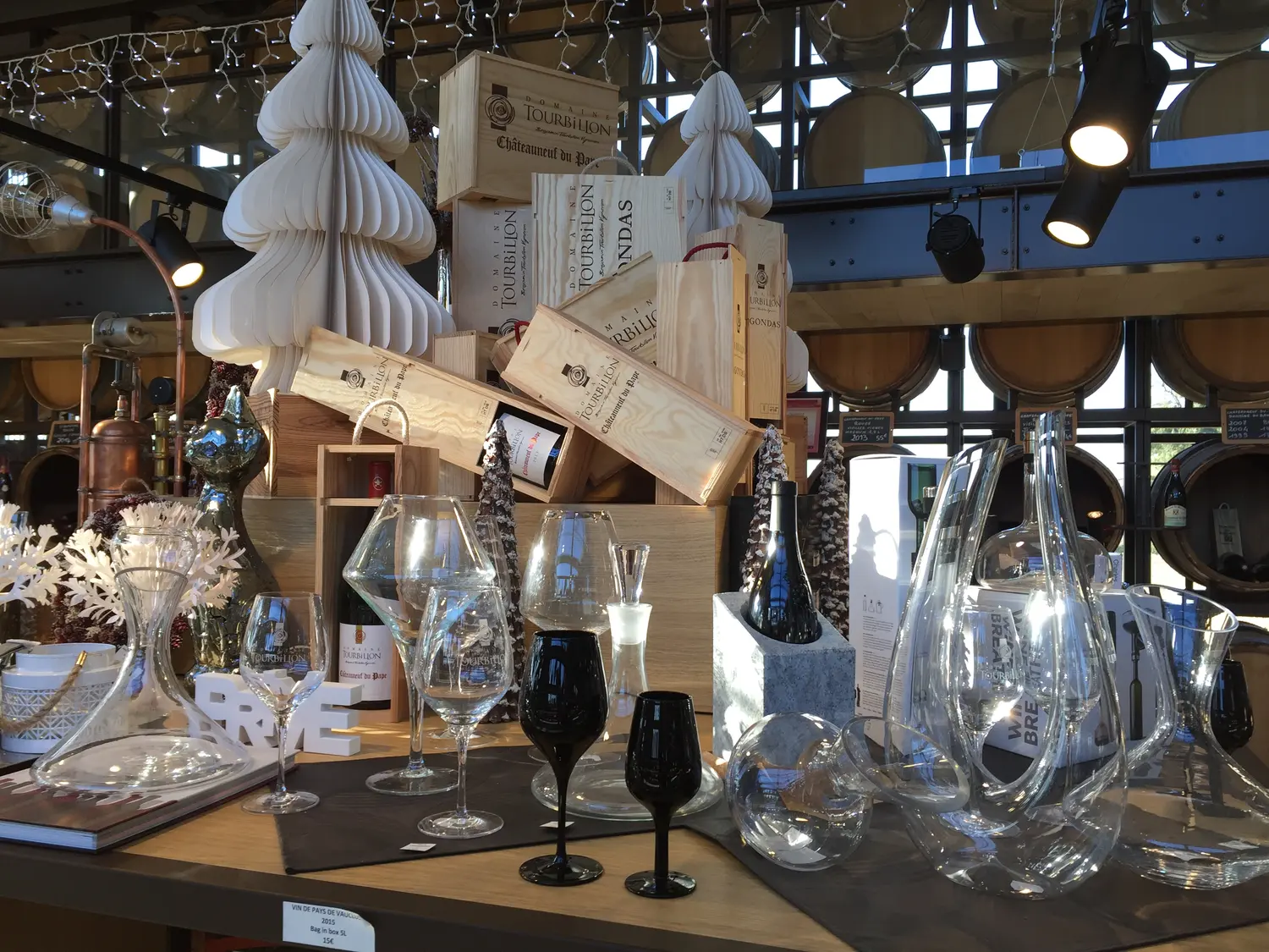Le Caveau & Boutique du Domaine Tourbillon